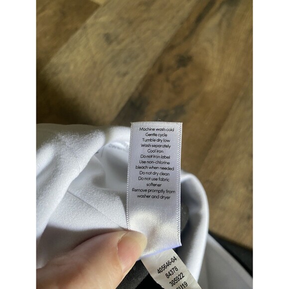 Athleta‎ Elation Asym 7/8 Tight Black Tan and White Leggings Size Medium - Picture 5 of 7